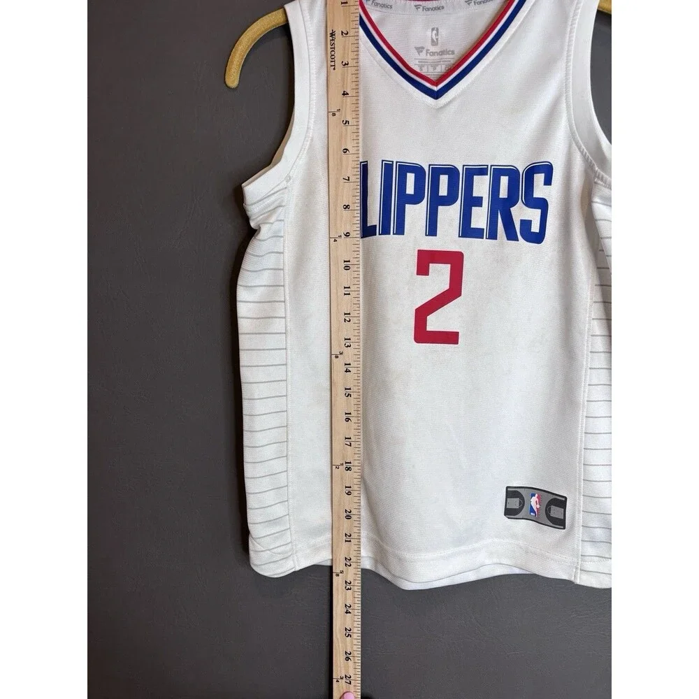 Kawhi Leonard LA Clippers #2 Fanatics NBA Youth Small White Basketball Jersey